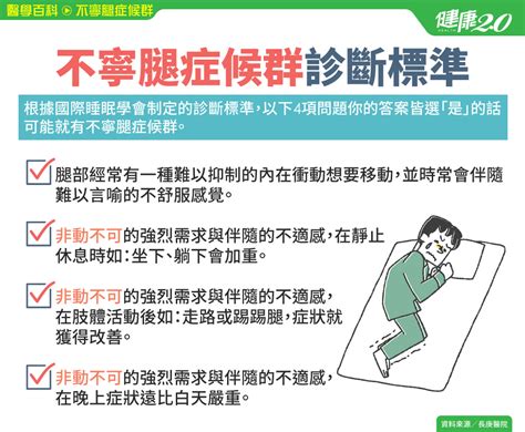 不寧手|不寧腿症候群是什麼？一次了解不寧腿症候群症狀、治療以及如何。